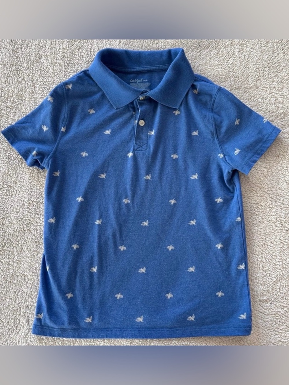 Cat & Jack Blue Kids Polo Shirt